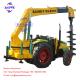 Electrical Works Garden Tractor Post Hole Digger , 3 Point Hitch Post Hole Digger