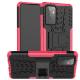 Anti Slip Heavy Duty Cell Phone Cases TPU PC Hybrid Foldable Kickstand