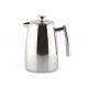 Mirror Polished Double Wall French Press Pot 17/34oz Steel French Press Coffee Maker
