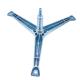 Metal DC97-01115A Tripod Spider For Washing Machine Aluminum And Stainless Steel
