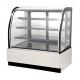 Lockable 32°F-38°F Bakery Display Case 110V For Professional Bakers