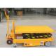 40.2X24 Mobile Lift Tables Hydraulic Mobile Scissor Lift Table With Large Platform