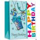Very popular birthday design gift packing paper bag in US market
