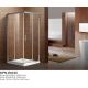 Square 5mm tempered glass 900x900x2000mm Bathroom Curved Corner Shower Enclosure , Shower And Bath Enclosures