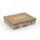 Eco-friendly kraft Paper Gift Box with lid Packaging Gift Box for Shirt / Garment