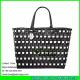 LDSL-027 mixed color beach totes women shopping bag pp strap woven straw tote bag
