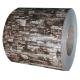 ASTM A755 Brick Marble Pattern Prepainted Galvanized Steel with Wood Grain for Industry, Roofing, Building Materials