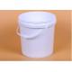 1.5 Gallon Natural Open Head Plastic Bucket Containers