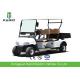 Multipurpose 4 Passenger Club Car Electric Golf Buggy With Rear PP Plastic Cargo Box