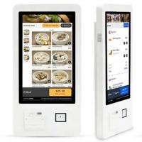 Free Standing Self Service Kiosk 21.5 Inch Touchscreen With Thermal Printer