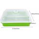 Recyclable PP  Microgreen Sprouting Trays With Cover Lid Kitchen Use