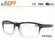 2018 fashion plastic  reading glasses ,AClens and spring hinge,suitable for men  and women