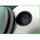60 & 120gsm Black / White Straw Paper Tube Roll Customizable For Beverages