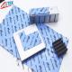 Blue Color Electronic Thermal Gap Filler , Gpu Ic Chip Thermal Conductive Pad