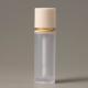 Luxury 4ml empty Lip Gloss Tube Cream-coloured Frosted Colored Empty Container