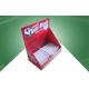 Red Cardboard Countertop Displays Cardboard Tabletop Display Box for Adult Products