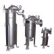 Filtration System With Turtleback Single Bag Filter Filtering Impurities