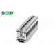 45 Degree Wire Inlet Din Rail Terminal Blocks for Power Supply