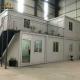 Modern Design Flat Pack Container House With Roof Platform  Family Living Use