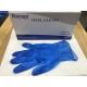 Blue Color Disposable Food Contact Gloves / Restaurant Disposable Food Safe Gloves