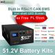 16S 280Ah 304ah Seplos 48V Metal Kits Active Balancing Lifepo4 Battery 200A BMS For Home Solar