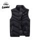 2020 Hot Sell Windproof Fashion Sleeveless Utility Stand Collar Quilted Puffer Down Vest Work Vest Mens Gilet