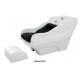 fibreglass shampoo chair and shampoo chair with faucet and shower E-015