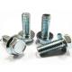 Galvanized Zinc Coating Hex Hd Bolt Special Custom Hex Left Hand Thread Hex Flange