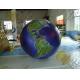 Waterproof Earth Balloons Globe , Large Inflatable Advertising Balloons