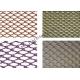 3mm Diamond Height Chain Link Fence Decortive Wire Mesh Aluminum Alloy
