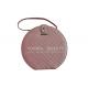 Fashion Round Makeup Brush Bag Cosmetic Case With Belt Strap Toiletry Organizer Pouch