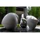 Decorative Modern Outdoor Sculpture Stainless Steel Polishing For Art Collection