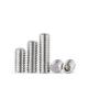 ISO Standard Stainless Steel Headless Set Screw with Full Thread and Hex Socket