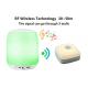 RF Controlled Synchronous LED Light Bluetooth Speaker Wireless Night Lamp Power Bank