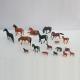 1:150 color horse,model animal,model horse,model material,HO animal,painted horse,colorful horses
