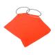 Outdoor Waterproof Traffic Safety Flags PVC With Reflective Tape 30*30cm