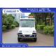 4 Seats Electric Club Vehicle With Basket / Mini Electric Patrol Bus With Toplight On Road