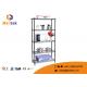 Zinc Metal Wire Rack Shelving Boltless Type Modular For Supermarket