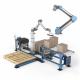 Universal Robot UR10 Collaborative Robot Arm As Automation Workstation For Material Handling