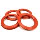 57.1 To 73.1 Plastic Hub Rings Recyclable , Red Vw Spare Parts High Performance