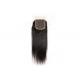 4x4 Top Swiss Hair Lace Closure, Peruvian Hair Straight Lace Closure