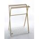 Bamboo And MDF Free Standing Towel Rack