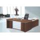 modern wood office manager table furniture in warehouse