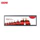 37.2 inch Stretched Bar LCD Advertising Player 700 Nits Brightness Ultra Wide
