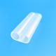 Frosted Quartz Glass Tubes Double Hole Cerium Doped Quartz Flow Tubes