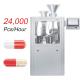 220/380v 50 Hz Capsule Filling Machine With Capsule Feeding Rate ≥99.5%