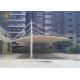 24*6M Single Cantilever Portable Car Shade Structures Waterproof UV Resistance