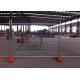 Portable Temporary Fence Panels , Temporary Wire Fence High Strength