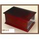 Wooden people urns, cremation urns box, mahogany color