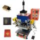 Card Plastic Leather Heat Stamp Machine Heat Press Gilding CE Certified